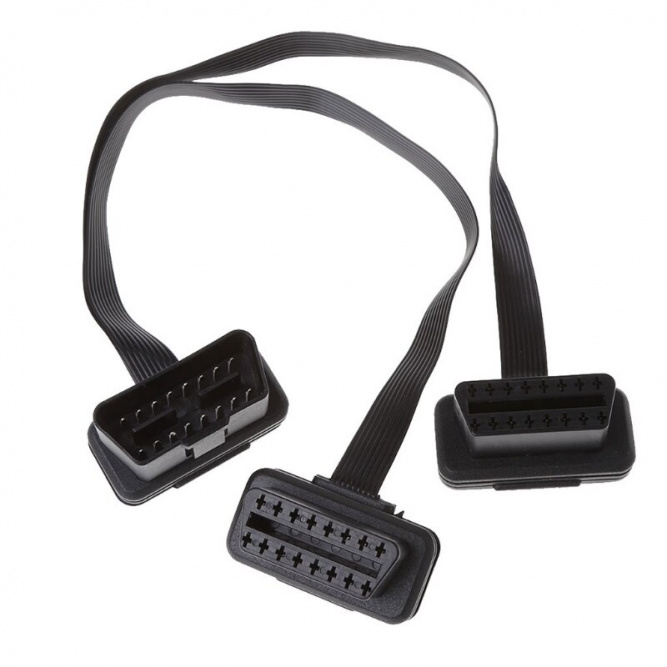 Разветвитель OBD2 с компактным штекером