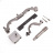 Набор для ГРМ Opel, Vauxhall, Chevrolet Car-Tool CT-1868